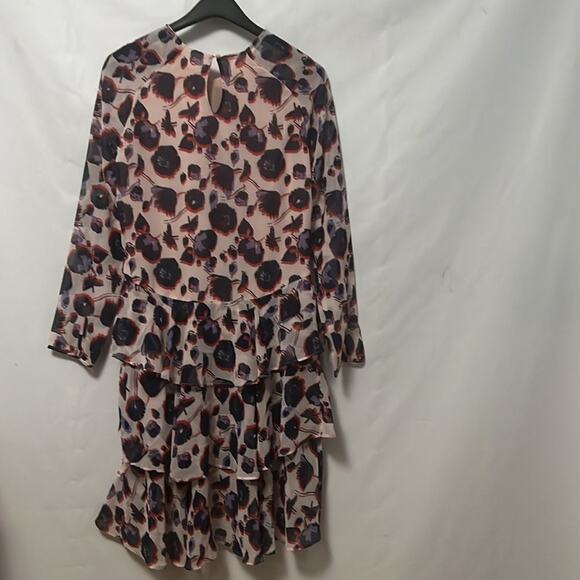 NWT H&M‎ FLORAL TIERED DRESS SIZE 8 - Picture 2 of 8